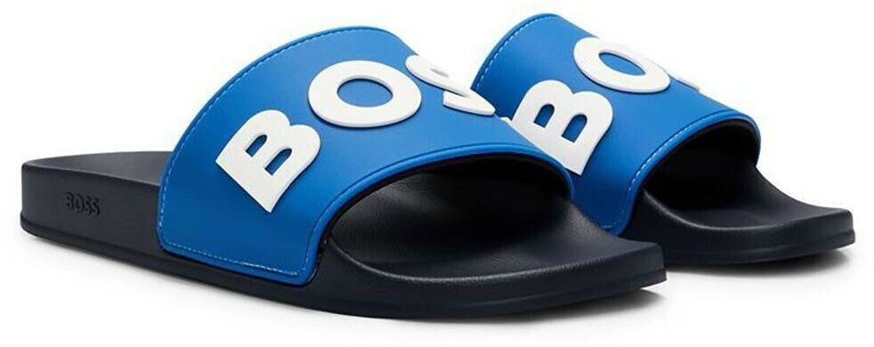 Hugo Boss Kirk Slides blau Herren-Sandalen