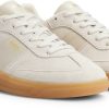 Sneakers Hugo Boss Sneaker Leder Modell 'Brenta' hellgrau