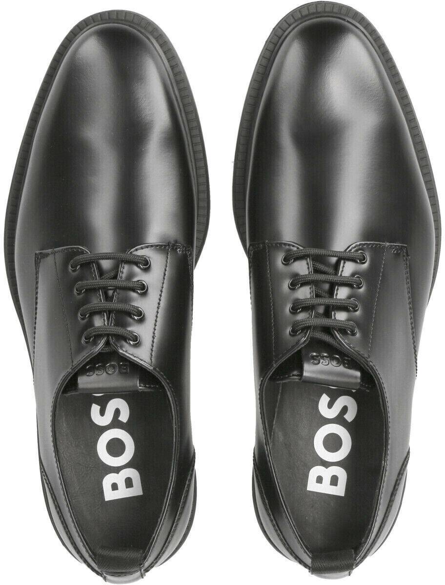 Hugo Boss Halbschuhe Larry 50498833 10247993 01 schwarz Herren-Halbschuhe